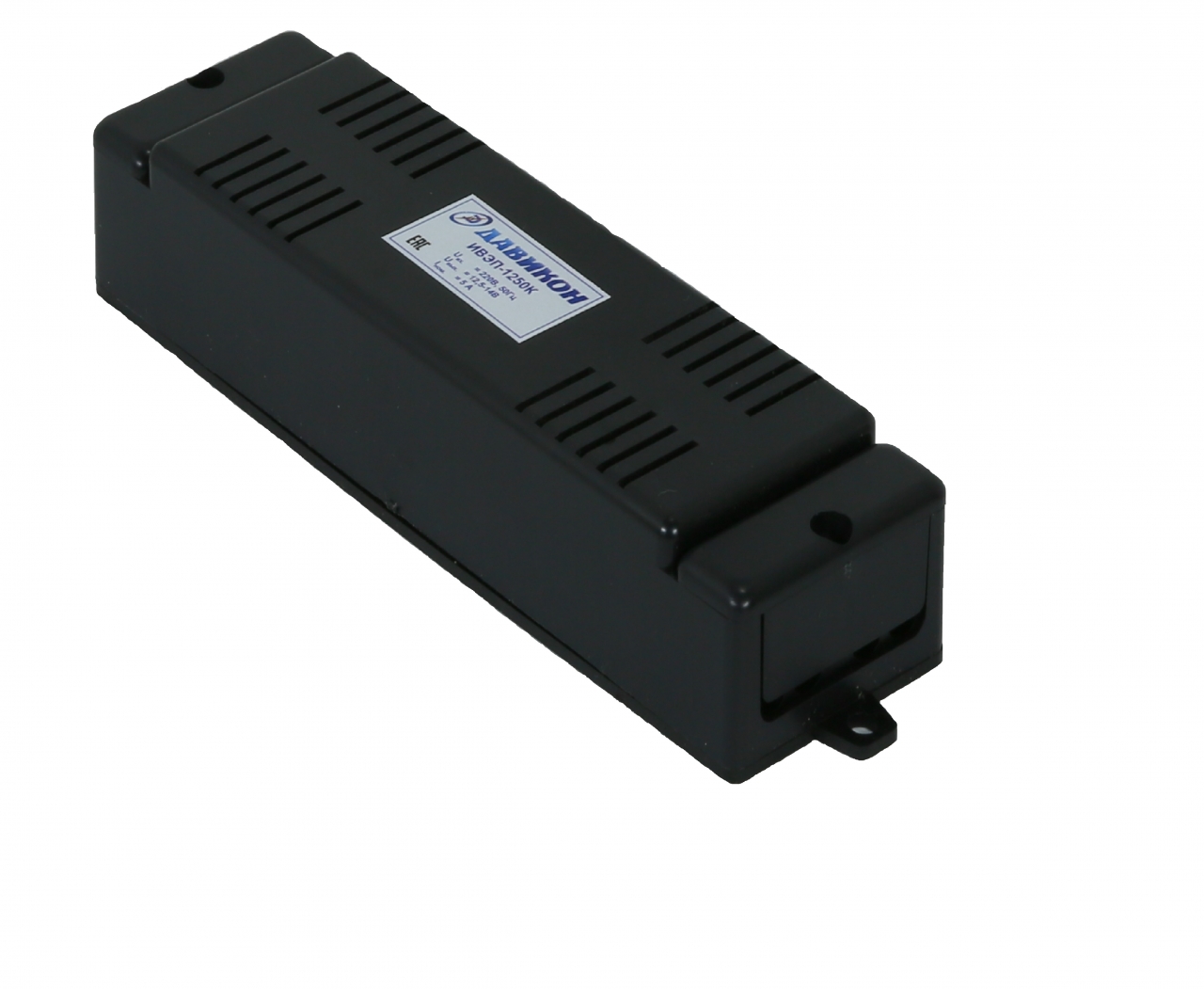 ИВЭП-1250К Источник электропитания стабилизированный 12В 5А (max 5,5А) 170*48*32мм (Регулировка)