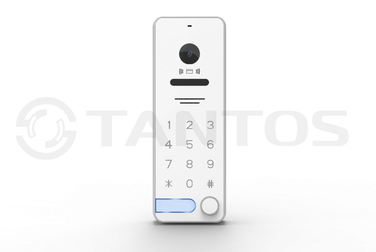 IPanel 2 WG(White) EM KBD AHD-H 2Мп Цветная вызывная видеопанель домофона с Кодонаборкой и EM-Marin